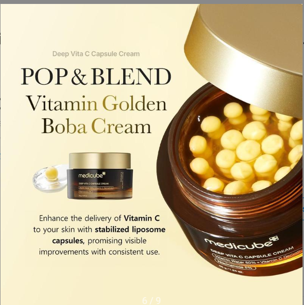 Korean Boba Skincare Cream
